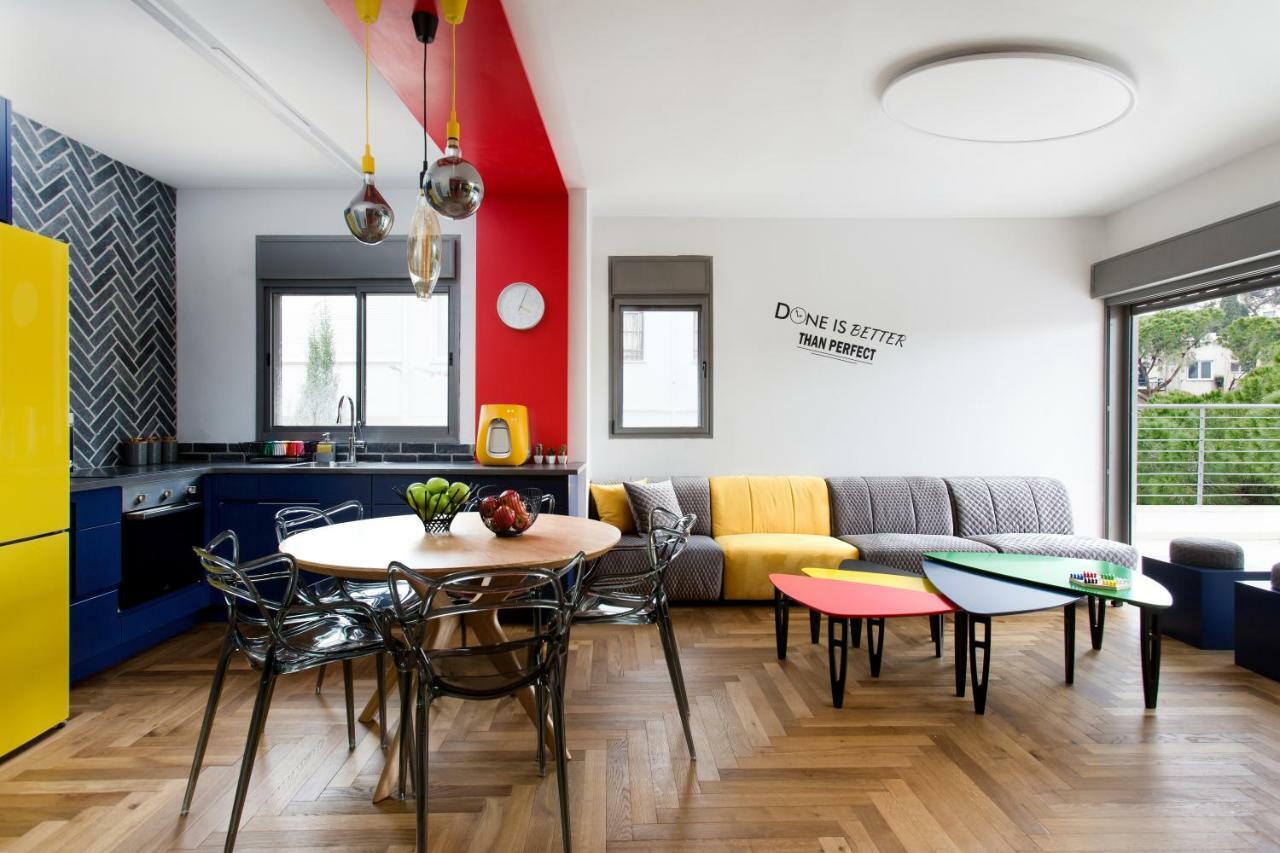 חיפה Colorful Bnb Apartment מראה חיצוני תמונה