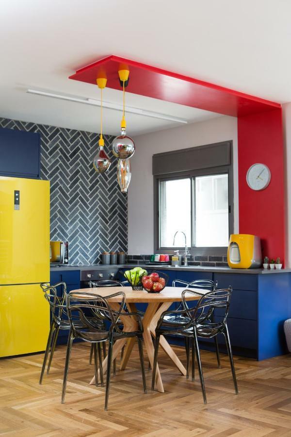 חיפה Colorful Bnb Apartment מראה חיצוני תמונה