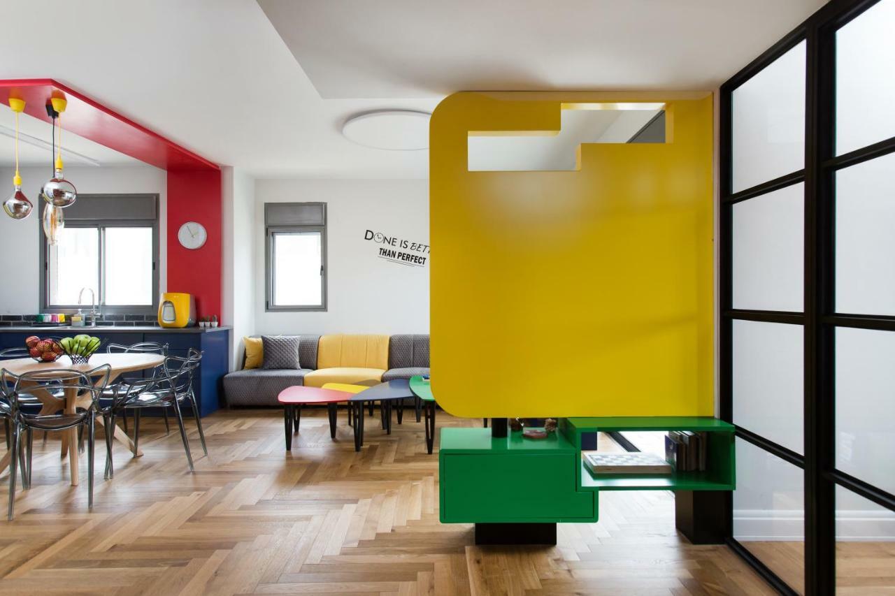 חיפה Colorful Bnb Apartment מראה חיצוני תמונה