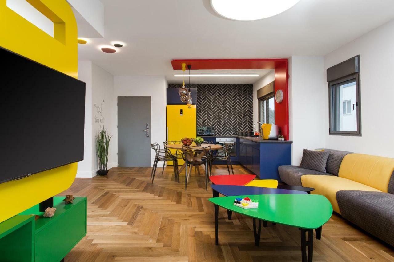 חיפה Colorful Bnb Apartment מראה חיצוני תמונה